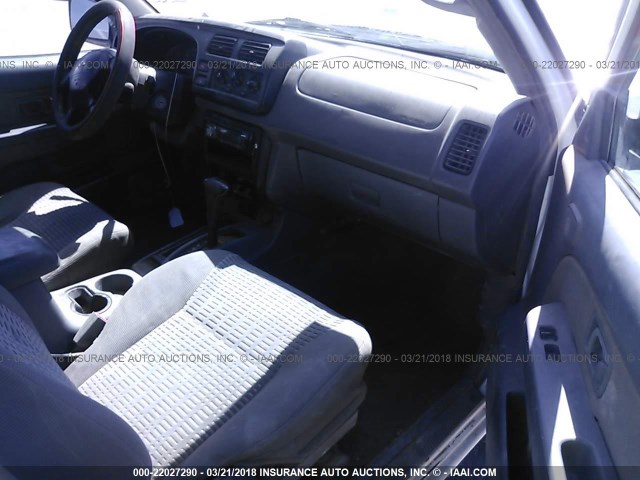 5N1ED28T7YC591499 - 2000 NISSAN XTERRA XE/SE WHITE photo 5