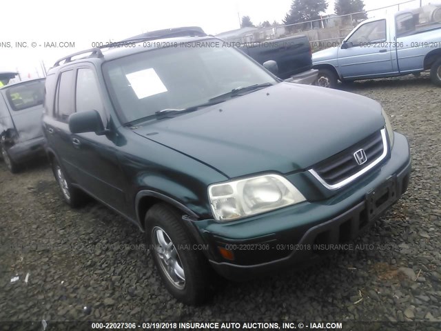 JHLRD1871YS016956 - 2000 HONDA CR-V SE/EX GREEN photo 1