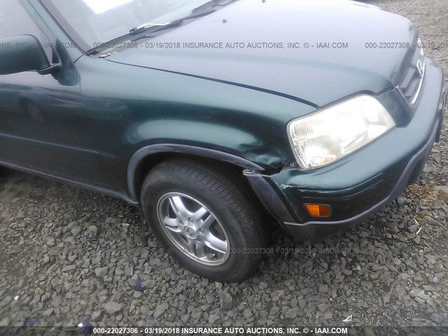 JHLRD1871YS016956 - 2000 HONDA CR-V SE/EX GREEN photo 6