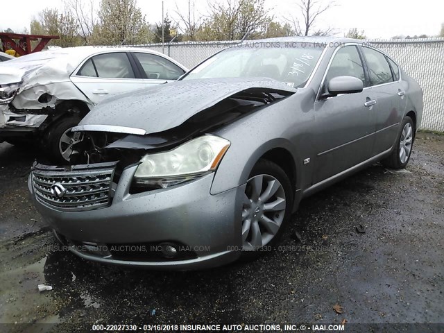 JNKAY01F97M458475 - 2007 INFINITI M35 SPORT GRAY photo 2