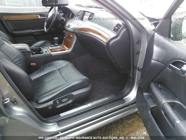 JNKAY01F97M458475 - 2007 INFINITI M35 SPORT GRAY photo 5