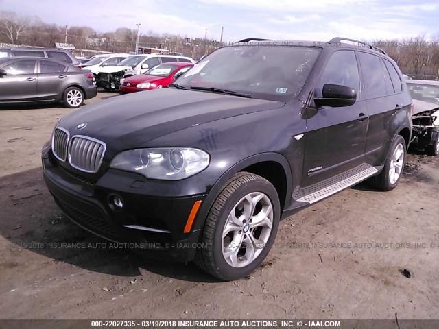 5UXZW0C54CL667569 - 2012 BMW X5 XDRIVE35D BLACK photo 2