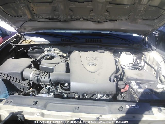 3TMCZ5AN3GM030868 - 2016 TOYOTA TACOMA DBL CAB/SR/SR5/TRD SPT/OR TAN photo 10