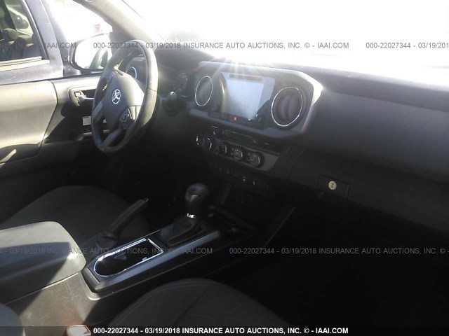 3TMCZ5AN3GM030868 - 2016 TOYOTA TACOMA DBL CAB/SR/SR5/TRD SPT/OR TAN photo 5