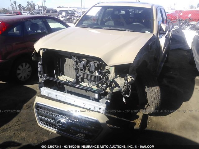 3TMCZ5AN3GM030868 - 2016 TOYOTA TACOMA DBL CAB/SR/SR5/TRD SPT/OR TAN photo 6