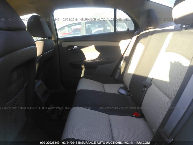 1G1ZB5E02CF324438 - 2012 CHEVROLET MALIBU LS 白色 照片 8