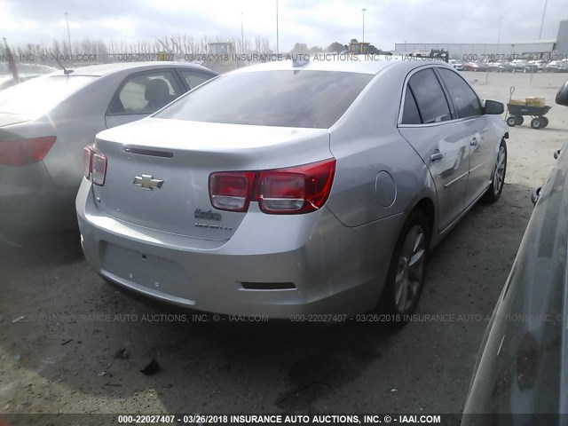 1G11D5SL7FU150758 - 2015 CHEVROLET MALIBU 2LT SILVER photo 4