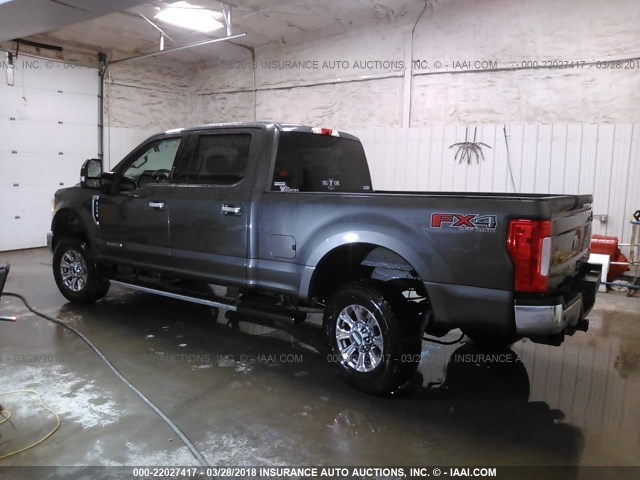 1FT7W2BT8HEC22106 - 2017 FORD F250 SUPER DUTY GRAY photo 3