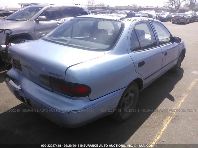 1Y1SK5260TZ005082 - 1996 GEO PRIZM LSI Light Blue photo 4