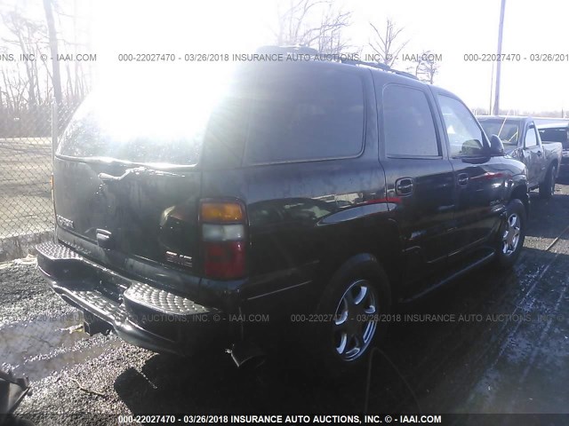 1GKEK63U12J249099 - 2002 GMC DENALI BLACK photo 4