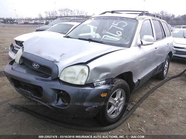 KM8SC13D53U417675 - 2003 HYUNDAI SANTA FE GLS/LX 银色 照片 2