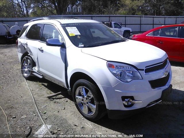 2GNALFEK7C1183888 - 2012 CHEVROLET EQUINOX LTZ WHITE photo 1