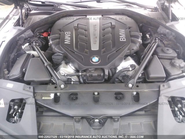 WBAKB8C52CC965175 - 2012 BMW 750 LI BLACK photo 10