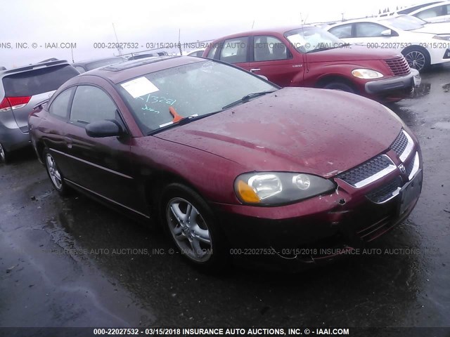 4B3AG42G44E063726 - 2004 DODGE STRATUS SXT RED photo 1