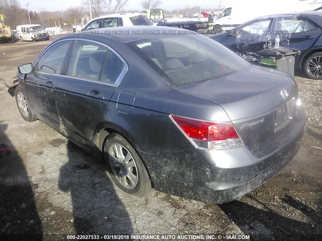 1HGCP25498A075139 - 2008 HONDA ACCORD LXP GRAY photo 3