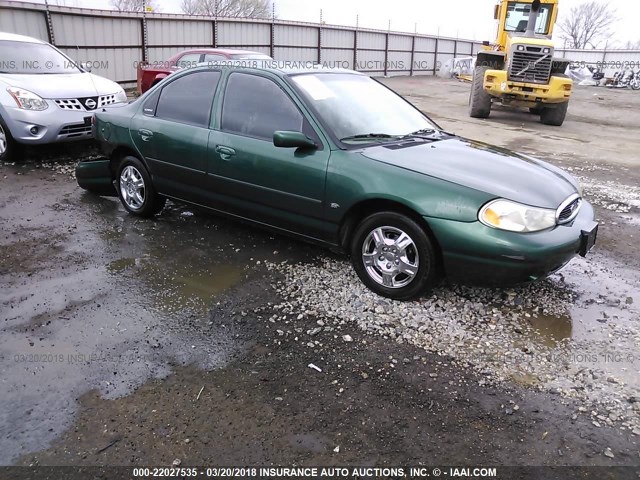 1FAFP66L0XK164380 - 1999 FORD CONTOUR SE/COMFORT/SPORT GREEN photo 1