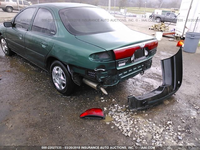 1FAFP66L0XK164380 - 1999 FORD CONTOUR SE/COMFORT/SPORT GREEN photo 6