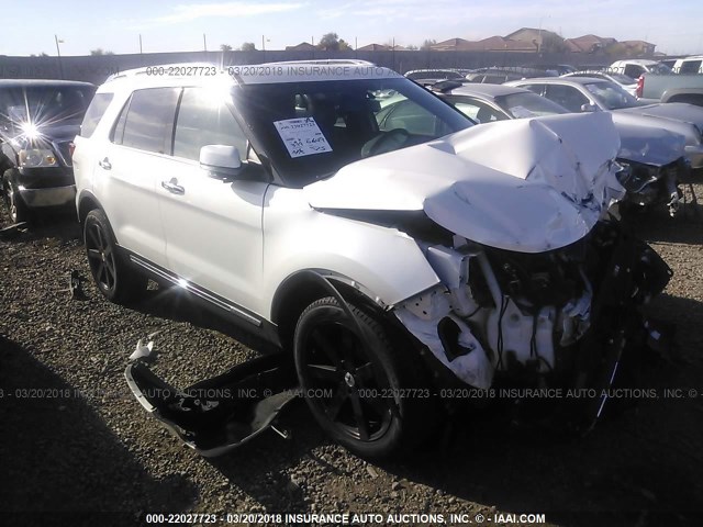 1FM5K7F87HGD90308 - 2017 FORD EXPLORER LIMITED 白色 照片 1