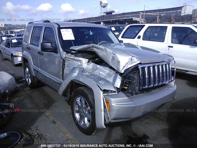 1J8GN58K08W141431 - 2008 JEEP LIBERTY LIMITED TAN photo 1