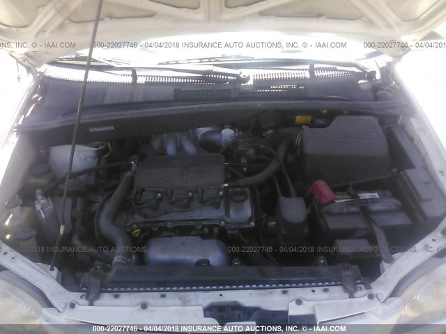 4T3ZF13C6XU116956 - 1999 TOYOTA SIENNA LE/XLE WHITE photo 10