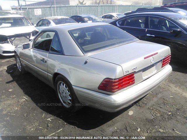 WDBFA67F2TF136277 - 1996 MERCEDES-BENZ SL 500 GOLD photo 3