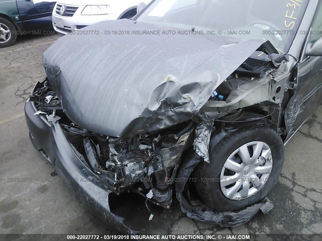 4T1BE30K95U584021 - 2005 TOYOTA CAMRY LE/XLE/SE GRAY photo 6