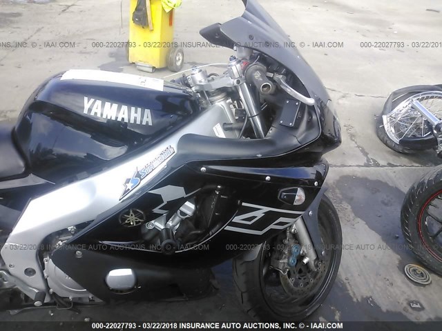 JYA5AHE05YA020580 - 2000 YAMAHA YZF600 R BLACK photo 5