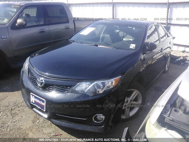 4T1BF1FK9EU304400 - 2014 TOYOTA CAMRY L/SE/LE/XLE 黑色 照片 2