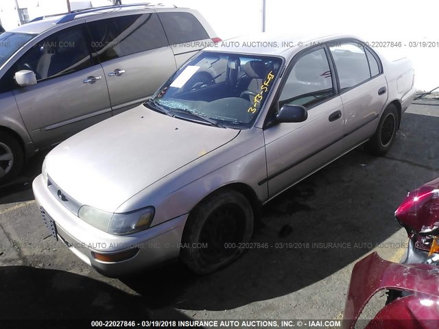 1NXAE09E4PZ088943 - 1993 TOYOTA COROLLA LE/DX ბეჟი ფოტო 2