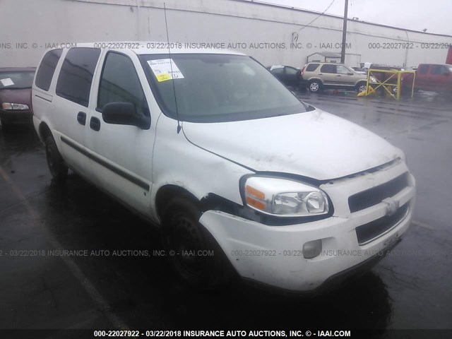 1GBDV13W58D202043 - 2008 CHEVROLET UPLANDER INCOMPLETE 白色 照片 1