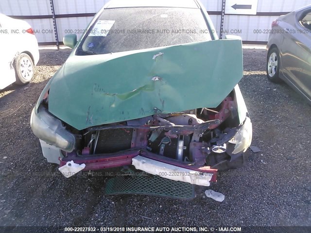 JA3AU16U99U045743 - 2009 MITSUBISHI LANCER DE GREEN photo 6