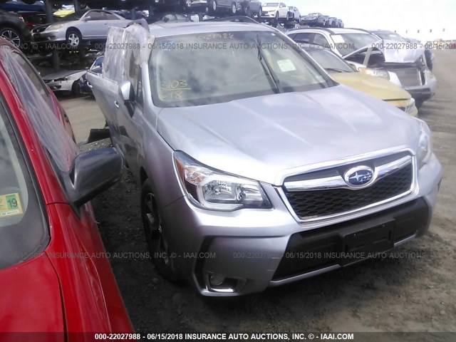 JF2SJGVC4GH562756 - 2016 SUBARU FORESTER 2.0XT TOURING SILVER photo 1