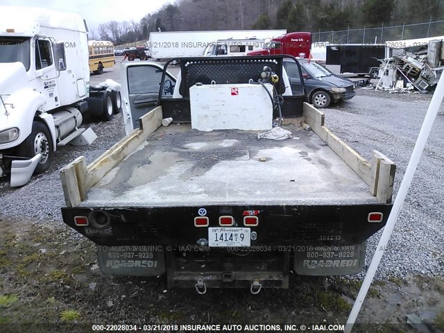 1FDXF46P64EC00801 - 2004 FORD F450 SUPER DUTY WHITE photo 8