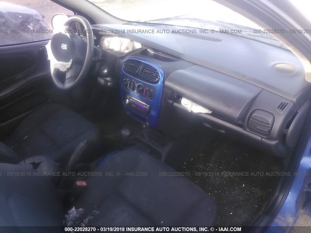 1B3ES56C74D504222 - 2004 DODGE NEON SXT BLUE photo 5