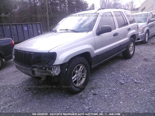 1J4GX48S74C137748 - 2004 JEEP GRAND CHEROKEE LAREDO/COLUMBIA/FREEDOM 银色 照片 2