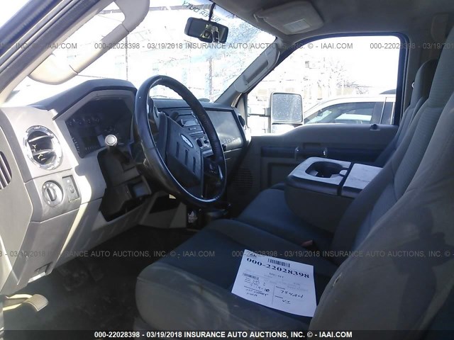 1FTSW2B58AEB20497 - 2010 FORD F250 SUPER DUTY Dark Blue photo 5