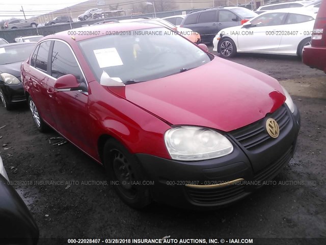 3VWRM71K48M014302 - 2008 VOLKSWAGEN JETTA SE/SEL RED photo 1