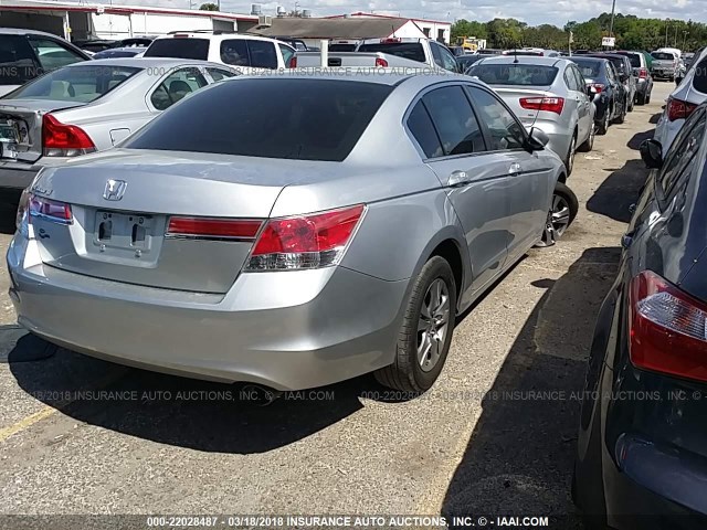 1HGCP2F46BA046817 - 2011 HONDA ACCORD LXP SILVER photo 4