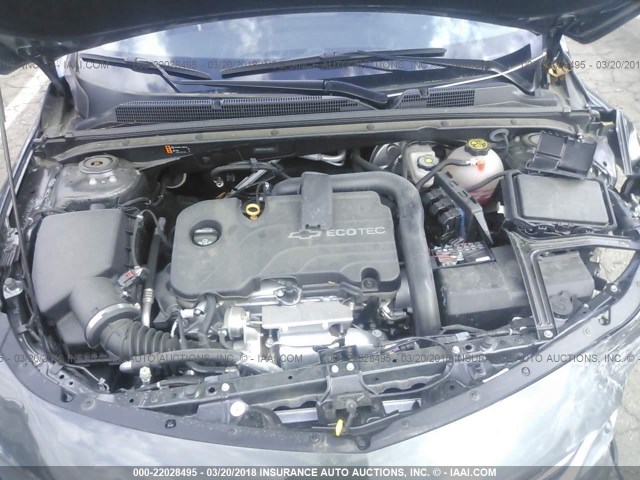 1G1ZB5STXHF122727 - 2017 CHEVROLET MALIBU LS 灰色 照片 10