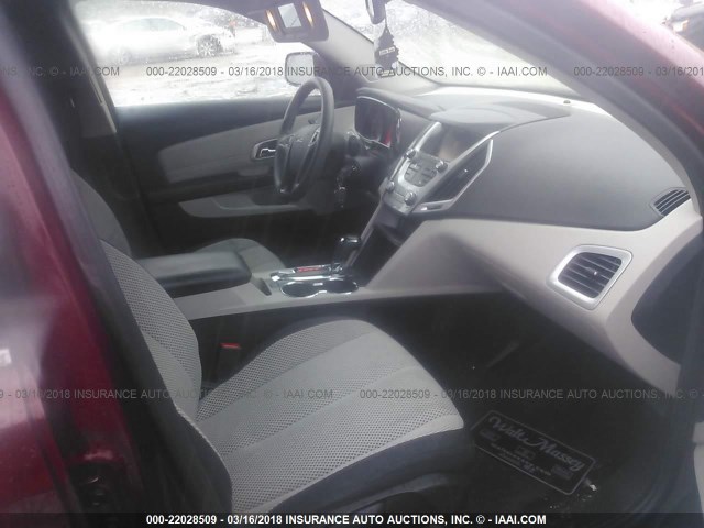 2GKALMEK9G6305144 - 2016 GMC TERRAIN SLE BURGUNDY photo 5