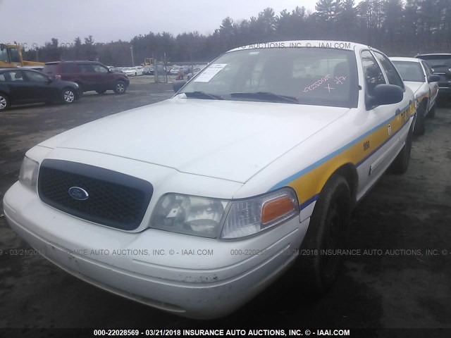 2FAHP71V59X104408 - 2009 FORD CROWN VICTORIA POLICE INTERCEPTOR WHITE photo 2