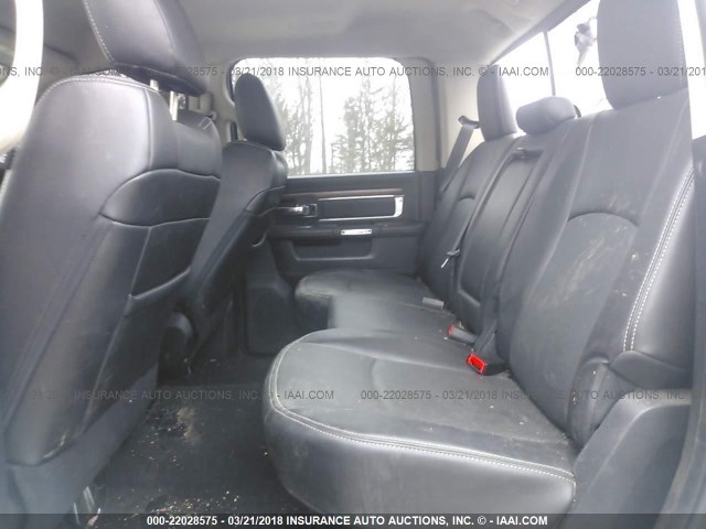 3C6UR5FL2EG214410 - 2014 RAM 2500 LARAMIE BLACK photo 8