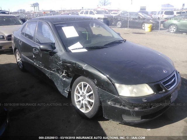 YS3FB49S041022850 - 2004 SAAB 9-3 LINEAR BLACK photo 1