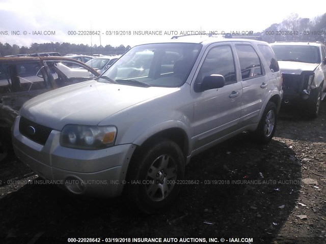 1FMCU04165KB75199 - 2005 FORD ESCAPE LIMITED GRAY photo 2