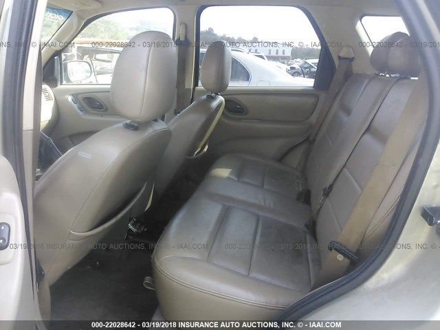 1FMCU04165KB75199 - 2005 FORD ESCAPE LIMITED GRAY photo 8