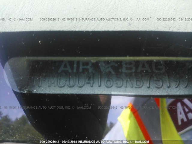 1FMCU04165KB75199 - 2005 FORD ESCAPE LIMITED GRAY photo 9