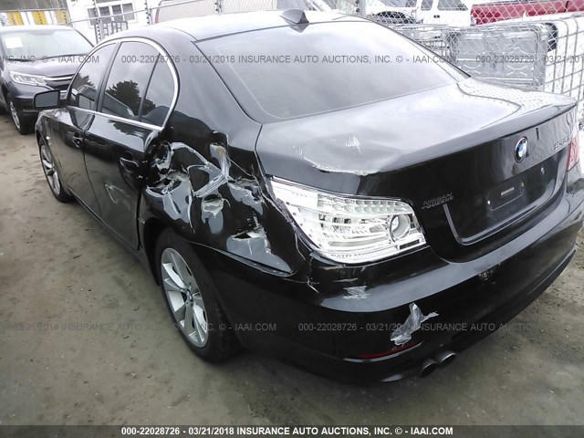 WBANV93549C133727 - 2009 BMW 535 XI Қара фото 3