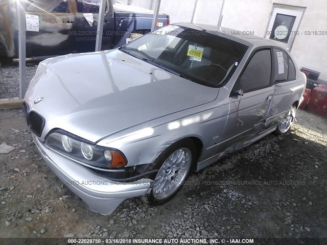 WBADT63403CK30051 - 2003 BMW 530 I AUTOMATIC SILVER photo 2