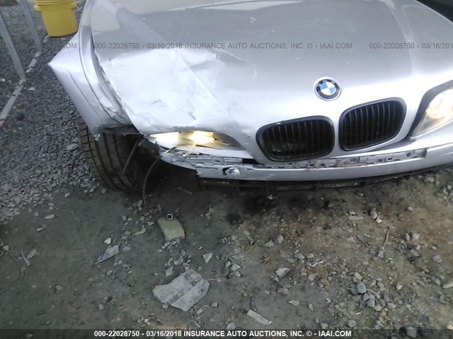 WBADT63403CK30051 - 2003 BMW 530 I AUTOMATIC SILVER photo 6