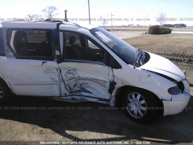 2A4GP54L07R275602 - 2007 CHRYSLER TOWN & COUNTRY TOURING WHITE photo 6